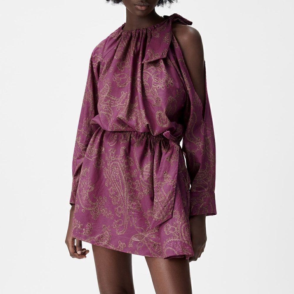 ZARA LIMITED EDITION PRINTED DRESS - Picture 6 of 10